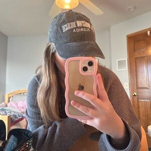 🎀Grey Wash Baseball Cap